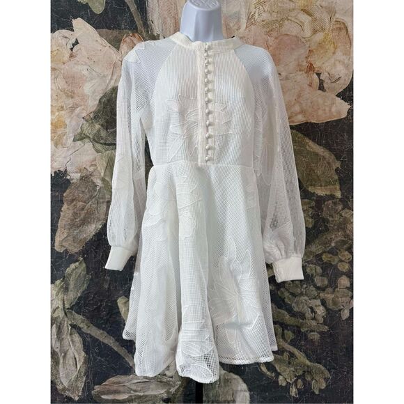 New Anthropologie x Mare Mare Sabine Embroidered Mini Dress sz XS. - Picture 5 of 9